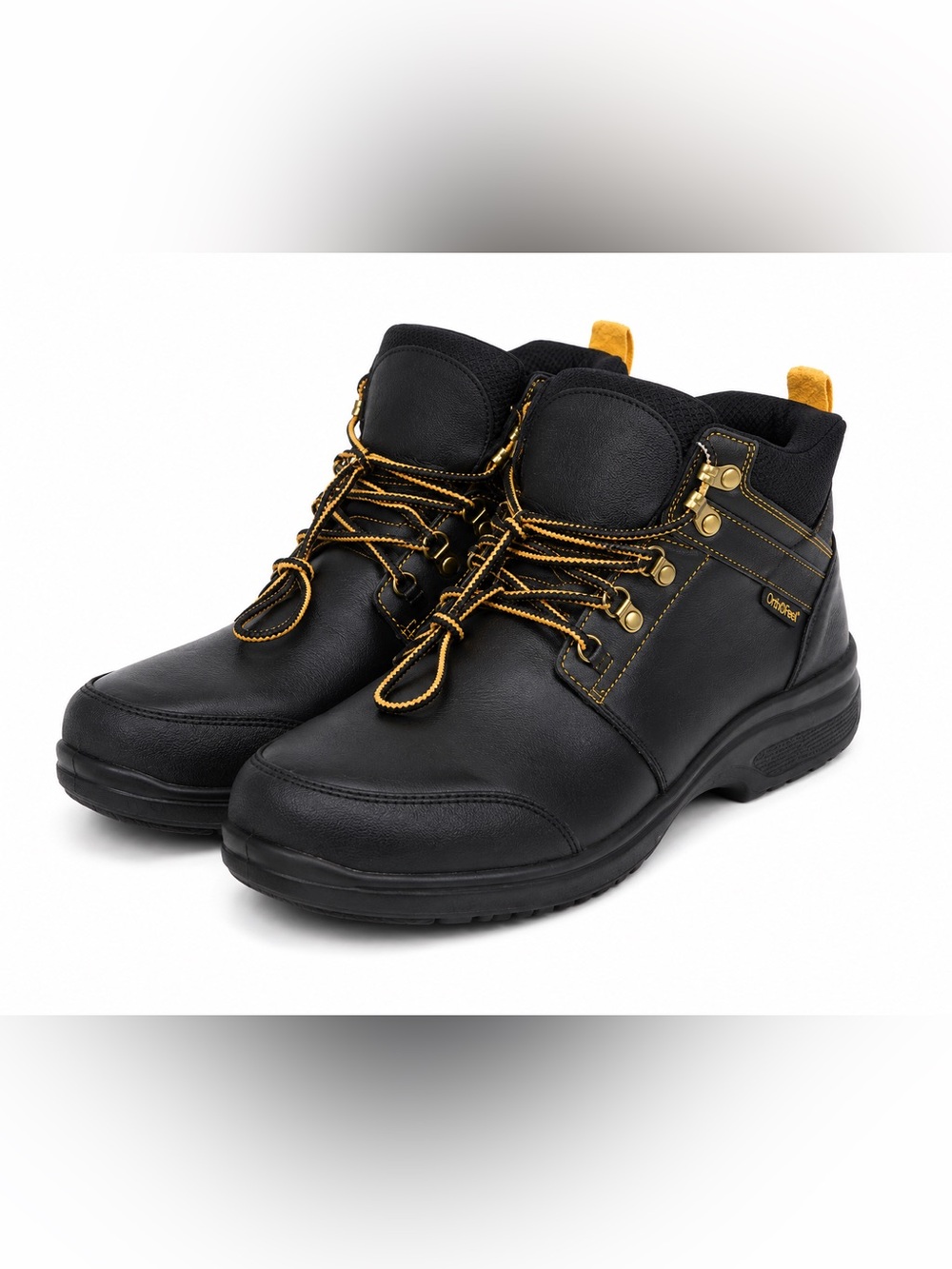 OrthoFeet Granite 681 Men’s Composite Toe Work Boots 11.5D